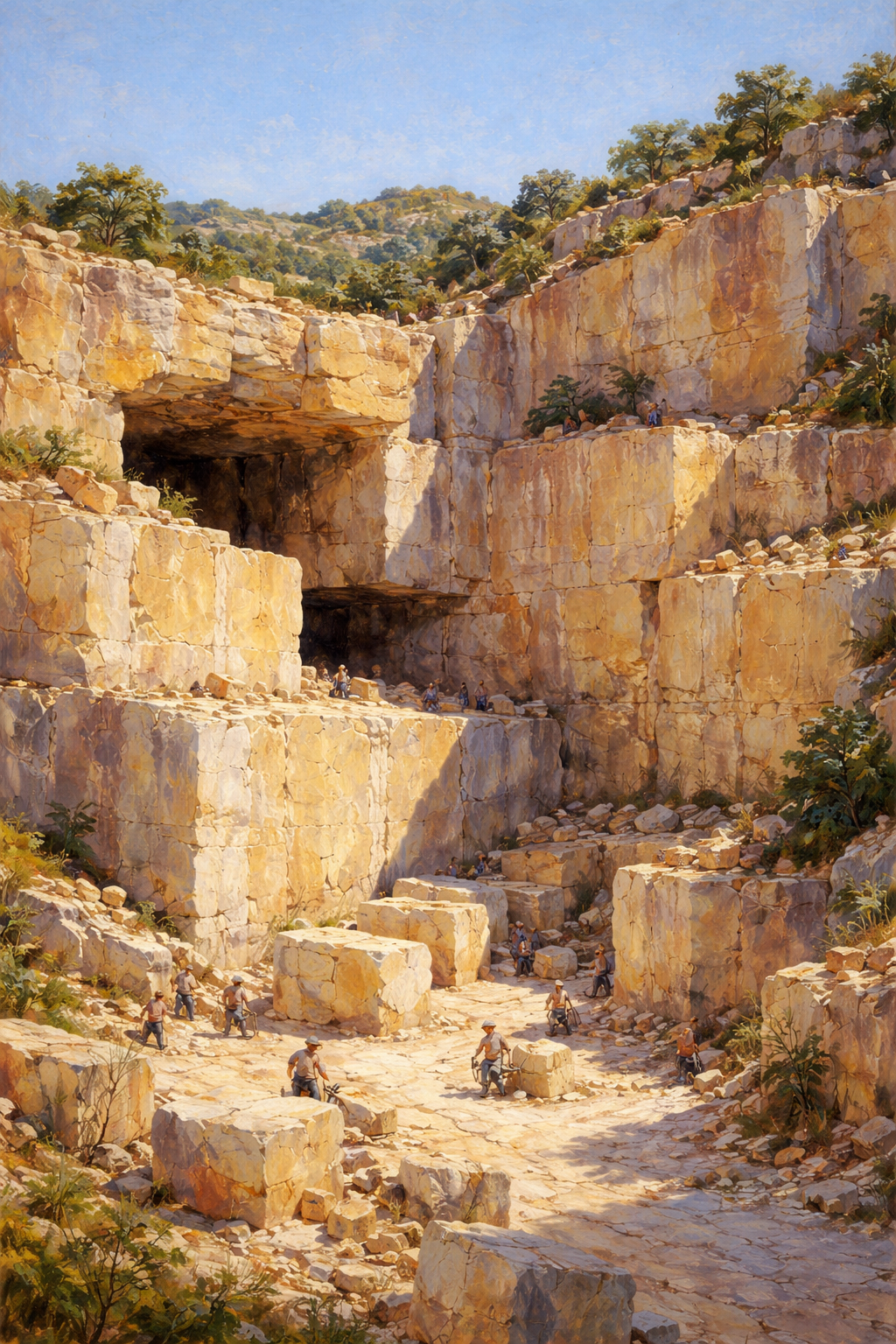 光の採石場、レ・ボー・ド・プロヴァンス